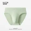 Cueca Modal Masculina com Saco U-Convex Grande, Tamanho Grande, Cueca de Renda Masculina Elástica