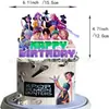 Grupo Bruxa Caçadora Festa de Aniversário Banner Decoração Suprimentos Kpop Grupo de Meninas Bandeira Balão Conjunto Decoração de Cena Suprimentos