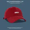 Boné Bordado Vintage Estilo Japonês Versátil Feminino Estilo Coreano Para Cabeça Grande Mostrar Rosto Top Pequeno Macio Boné de Sol Boné de Beisebol Masculino
