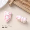 Acessórios de Resina DIY Desenho Animado Biscoitos Sanduíche Gatinho Gel de Creme Grampo de Cabelo Feito à Mão Capa de Celular Fivela de Sapato Acessórios
