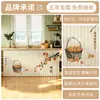 Cortina Decorativa para Porta de Cozinha Cortina Meia Japonesa Cortina de Tecido Cortina Divisória Sem Furo Uso Doméstico