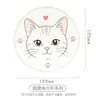 Posavasos de cerámica con temática de mascotas, resistentes al calor y a las quemaduras, con diseños de gato, Shiba Inu y Bichón Frisé, decoración creativa para el hogar y opciones de venta al por mayor
