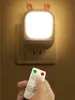 Luz de Noche LED de Dibujos Animados para Niños, Luz Ambiental que Mejora el Sueño, No Deslumbrante para Uso Nocturno, Luz de Regalo con Control Remoto, Directamente del Fabricante