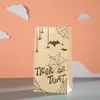 Fábrica em estoque Sacola de doces de Halloween Sacola de papel kraft Sacola de papel portátil Sacola para alimentos Sacola de presente série atacado