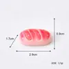 Producto nuevo original: Decoraciones de pan y pastel de animales Sakura, oso y conejo lindos, juguetes de comida, decoraciones de resina para escritorio y coche
