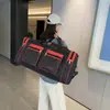 Bolsa de Treino Fitness, Bolsa Esportiva de Viagem Masculina, Bolsa Transversal de Ombro de Grande Capacidade, Bolsa Portátil de Yoga, Mala de Viagem Feminina