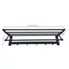 Estante Plegable para Toallas para Baño, Organizador Colgante de Toallas, Estante de Almacenamiento para Baño sin Taladro