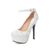 Zapatos Pequeños y Pequeños de Boca Estrecha 43 Tienda Nocturna 32 Tacón Delgado Talla de Comercio Exterior Zapatos de Plataforma de Agua Zapatos Sexy de Moda Cinturón de Viaje Nuevos para Mujer