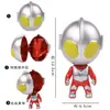 Enfeites de Decoração de Bolo Ultraman, Brinquedos Populares de Ultraman Lutando Contra Monstros, Toppers de Confeitaria para Aniversário de Meninos