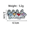 Insignia con Forma de Huevo para Mascotas Transfronteriza Broche de Animal Lindo Accesorios Dibujos Animados Cerdo Pequeño Leopardo Rosa Broche de Animal