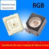 Lâmpadas de LED de cor cheia 3528rgb branco preto destacam 1210RGB transparente fosco 3528rgy lâmpadas LED mágicas