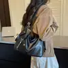 Bolso de axila vintage de alta gama para mujer de otoño, gran capacidad, elegante, versátil, mochila multifuncional, bolso cruzado para el trabajo