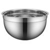 Tazón para Huevo de Fondo de Silicona Tazón para Ensalada de Acero Inoxidable Engrosado Doméstico Comercial Tazón para Ensalada Tazón para Mezclar para Hornear Tazón Multiusos