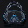 Máscara de buceo transfronteriza, anti-vaho de alta definición, equipo de buceo para jóvenes, máscara de snorkel con protección nasal integrada, gafas de buceo profesionales