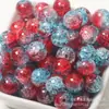 Novas Contas de Vidro Florais com Rachaduras de Gelo Estilo Nacional Chinês 10mm Contas Soltas Acessórios para Joias DIY Fábrica de Contas Soltas Atacado