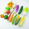 Accesorios de exhibición para frutería y verdulería materiales didácticos para niños berenjena de plástico patata zanahoria modelo de verdura verdura de simulación de plástico