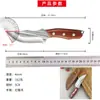 Cuchillo de zorro forjado cuchillo de hueso afilado corte de carne cuchillo de carne manual cuchillo de cocina para el hogar cuchillo para frutas cuchillo de camping para exteriores