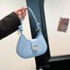 Dropshipping Moda Simple Bolso Baguette para Mujer 2025 Transfronterizo Para Ir al Trabajo Bolso de Axila Versátil Bolso Bandolera para el Hombro