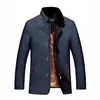 Chaqueta de Algodón Cálida Casual para Hombre Cross-Border 2026 con Cuello Alto, Engrosada, Moderna Chaqueta de Algodón para Personas de Mediana Edad y Mayores, Ropa Exterior Casual