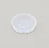 3/5/7g com Rolha de Malha Pequena Frasco Plástico PS Frasco para Creme Caixa de Pó Solto Caixa de Embalagem para Teste de Pó Solto