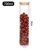Pote de Vidro Selado Transfronteiriço Pote de Vidro Borossilicato para Chá Pote de Armazenamento de Frutas Secas Cereal Doce Pote de Vidro com Tampa