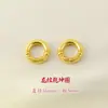 Em estoque, entrega rápida, acessórios tradicionais em ouro de areia que não desbotam, pulseiras estilo chinês, pingentes, acessórios artesanais para DIY, produtos semi-acabados