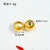 Miçangas Douradas de Areia Vietnamita Acessórios para Joias DIY Miçangas Espaçadoras Versáteis Miçangas de Posicionamento Miçangas para Fio Miçangas Olho de Gato Miçangas a Laser Fornecimento do Fabricante