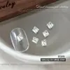 Decoraciones para Uñas con Forma de Diamante Brillante, Lujo Ligero con Forma de Corazón, Marquise, Rectangular, Cristal con Punta Inferior, Forma Irregular, Accesorios de Diamante para Uñas