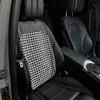 Almofada de assento de carro de verão linho cor rosa costura estilo Chanel carro almofada de assento confortável carro Quatro Estações Universal para mulheres