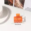 Grampo de Cabelo Quadrado Transparente Grace Accessories Simples para Parte de Trás da Cabeça Presilha de Tubarão Acessório de Cabelo Versátil para Mulheres, Não Danifica o Cabelo