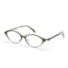 G6031 Montura Ojo de Gato Tr90 Ligera Gafas de Armazón para Mujer con Lentes Anti Luz Azul, Elegantes y Versátiles, Se Pueden Personalizar con Lentes de Graduación