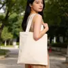 Bolsas de Lienzo Personalizadas con Impresión de Logo, Bolsas de Tote de Algodón, Hechas a Medida para Instituciones, Bolsas de Compras Ecológicas para Graduación