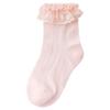 Calcetines para Niños Verano Delgados Algodón Peinado Transpirables Encaje Calcetines de Princesa para Niñas Calcetines de Danza Calcetines de Encaje
