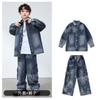 Ropa de Moda Hip-Hop para Niños Ropa de Calle para Niños Traje de Escenario para Niños Marca de Moda Hip Hop para Niños Ropa para Niños Niños y Niñas Traje de Escenario