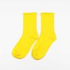 Calcetines de Rizo de Zhuji Calcetines Puros Coloridos Calcetines de Algodón para Mujer Calcetines de Media Caña Calcetines Coloridos de Caramelo para Mujer Calcetines Finos de Algodón Ins