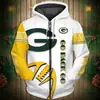 Sudadera con capucha y cremallera para hombre 2024 Nueva sudadera para hombre transfronteriza Chaqueta con capucha y estampado 3D de otoño