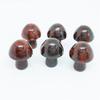 Pedra Natural Transfronteiriça 2cm Ornamentos de Cogumelo Mini Cogumelo Pequeno Ágata Artesanato Micro Paisagem Decorações de Cristal