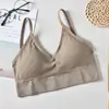 Camisola sin costuras de gran tamaño para mujer, con espalda cruzada, para yoga, transpirable, sin aros, deportiva, cómoda