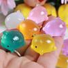 Resina Artificial Mini Luminoso Pequeno Animal DIY Brinquedo de Desenho Animado Ornamento Micro Paisagem Presente Surpresa para Crianças