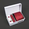 Nueva Caja de Regalo para Corbata de Hombre Transfronteriza con Bordado Jacquard, Stock Listo de Fábrica al por Mayor, Personalización de Logo, Empaque de Caja de Regalo de Alta Gama