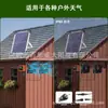 Ventilador Solar Amazon 10W Kit de Ventilador de Exaustão e Entrada Solar para Galinheiro Estufa Galpão Casa