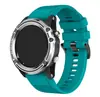 Nova pulseira de silicone monocromática para Jiaming fenix5/3 de liberação rápida, pulseira esportiva de silicone 20/22/26mm