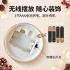 Luces de vela electrónicas, decoraciones para fiestas de Navidad y cumpleaños, luces de vela LED, iluminación ambiental recargable controlada por control remoto para exteriores