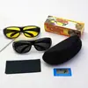 Nuevas gafas de montar gafas de sol para TV a prueba de viento protección contra arena para trabajos nocturnos gafas de conducción con visión nocturna gafas de sol para TV europeas y americanas gafas de sol