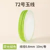 Venta directa de fábrica No.. 72 0.8 Cuerda Trenzada de Hilo de Jade DIY Pulsera de Joyería Tejida a Mano Hilo Colgante de Borla Cordón Venta al por Mayor