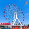 Rueda de la Fortuna de 42m Equipo de Diversión, Rueda de Observación Grande al Aire Libre, Proveedor de Instalaciones de Diversión Emblemáticas para Parques y Atracciones Turísticas