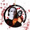 Decoración de terror de Halloween, colgante plano de acrílico, personaje de película, decoración navideña, llavero, bolsa, decoración