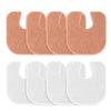 Callos de Fieltro se Adhieren Aleatoriamente a los Callos del Pie, Pegatinas Anti-Dolor y Anti-Desgaste, Pegatinas Protectoras Invisibles para las Plantillas, Almohadillas Amortiguadoras para Talón y Antepié