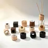 Fábrica de Origem OEM Personalizado Tampa de Madeira Aroma de Perfume Tampa de Garrafa de Vidro para Skincare Tampa de Garrafa Spray Tampa de Madeira Real