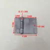 Dobradiça de Ferro Espessada e Reforçada de 2,5 mm Dobradiça de Porta de Ferro Dobradiça de Porta de Correr Dobradiça para Solda Elétrica Dobradiça Dobrável 1,5 Polegada 2 Polegadas 2,5 Polegadas